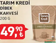 TARIM KREDİ DİBEK KAHVESİ 200 G TARIM KREDİ DİBEK KAHVESİ 200 G